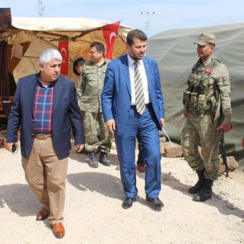 Başkan Şimşek'ten Mehmetçik'e Moral Ziyareti