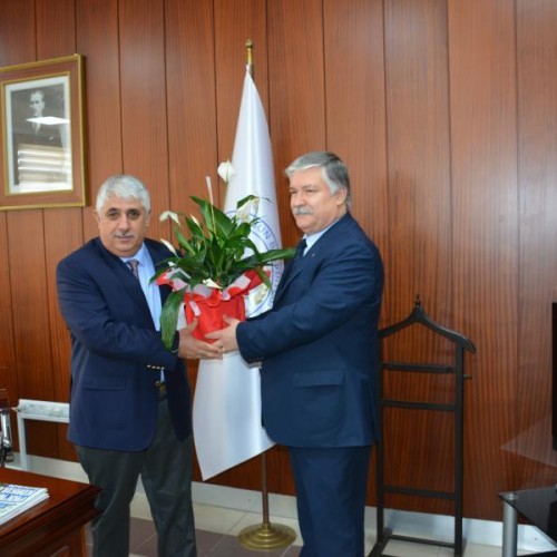 Vergi Dairesi Personelinden Başkan Şimşek’e Ziyaret