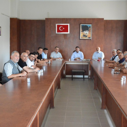 Sorgun Belediye Başkanı Ekinci, muhtarlarla istişare toplantısı yaptı